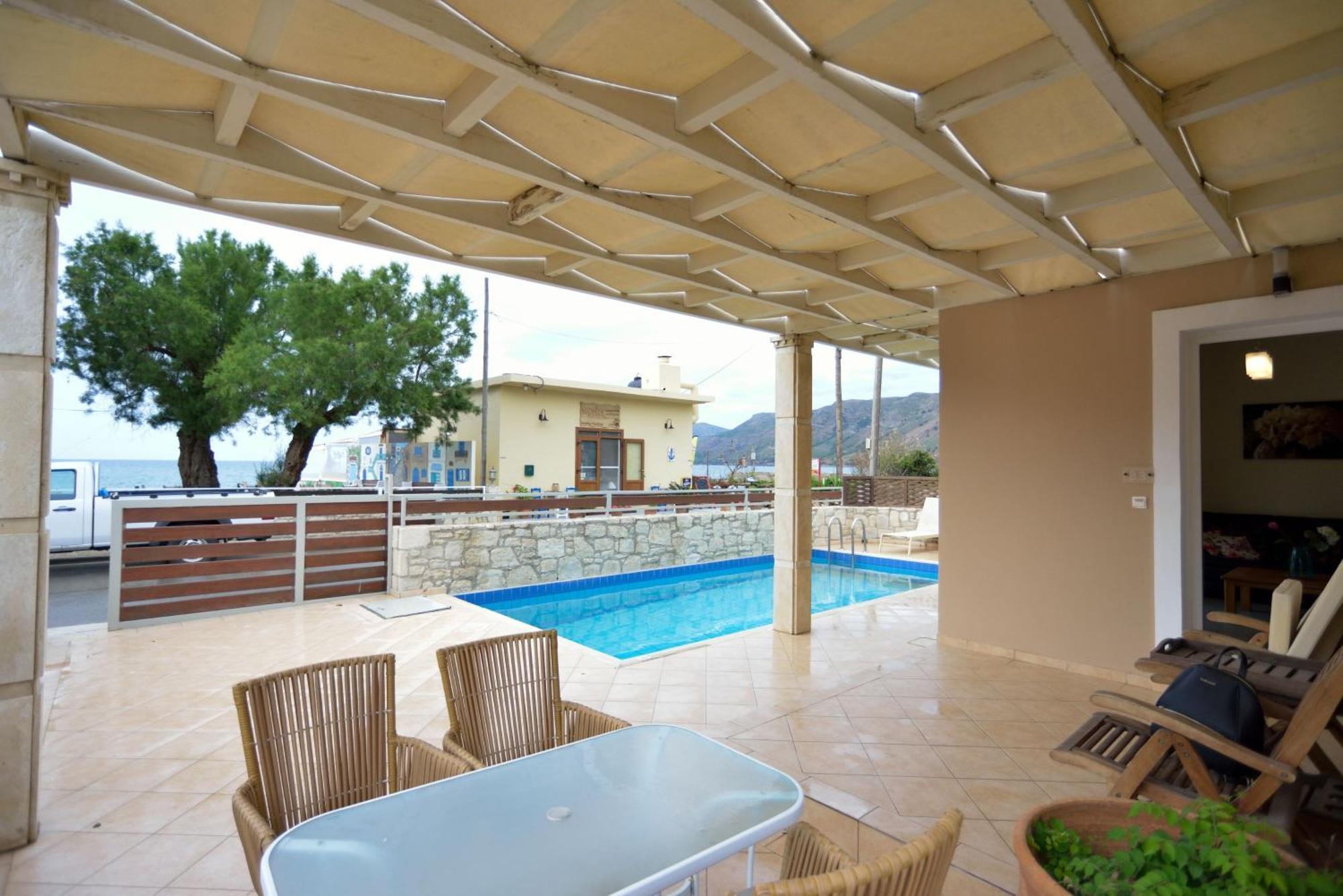 Villa Nopigia Mare キサモス エクステリア 写真
